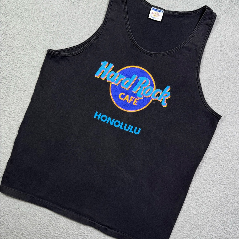 Vintage 90s Hard Rock Cafe Honolulu Hawaii Tank Top